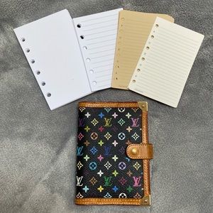 LOUIS VUITTON MULTI COLOR AGENDA PM